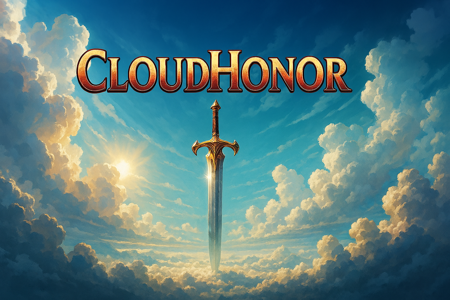 sword and clouds